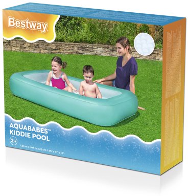 Бассейн надувной Bestway 51115, 165x104x25 см купить,0