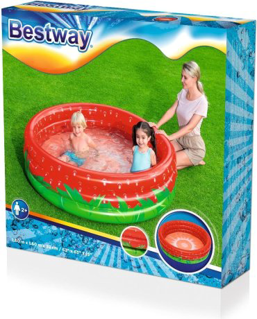 Бассейн надувной Bestway Sweet Strawberry 51145, 160x38 см купить,NaN