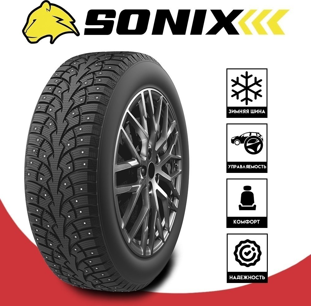 Sonix Winter Xpro STUDS 68 185/65 R14 90 T с шипами купить,NaN