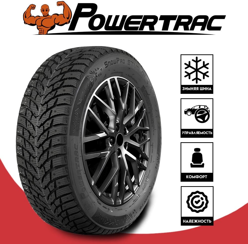 Powertrac SNOWPRO STUD 01 185/70 R14 92 T шипуемые купить,NaN