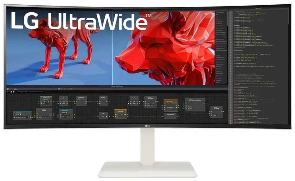 Монитор LG 38WR85QC-W 38" White