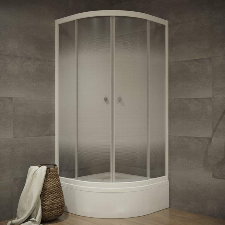 Душевое ограждение Тритон Лайт 90x90В 900x900x205.5см белый