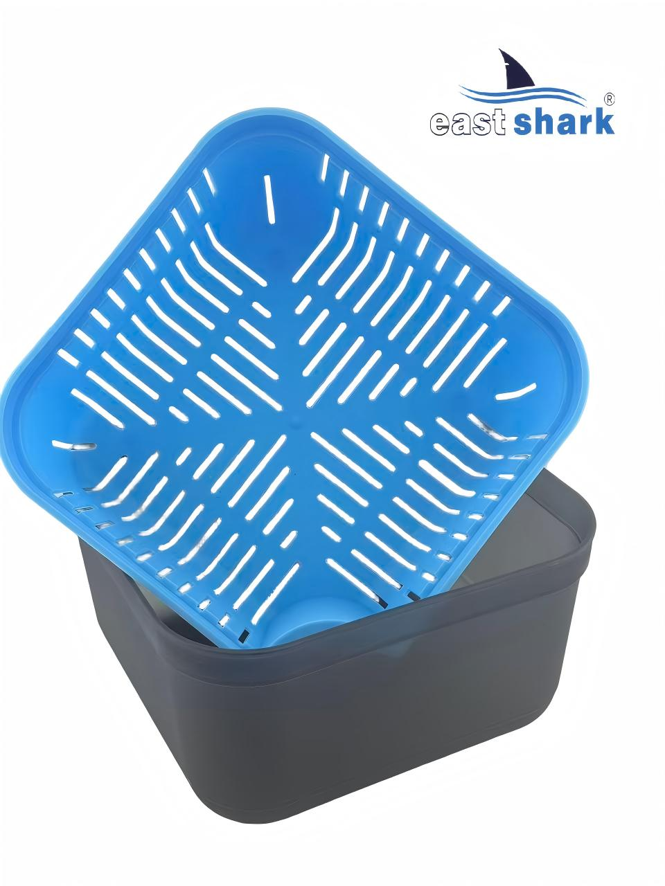 Емкость для наживки EastShark 95-T 1.6л сине-серая купить,3840