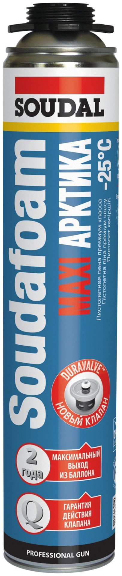 Soudal Soudafoam Maxi Arctic -25С, 870 мл, 1 шт купить,NaN