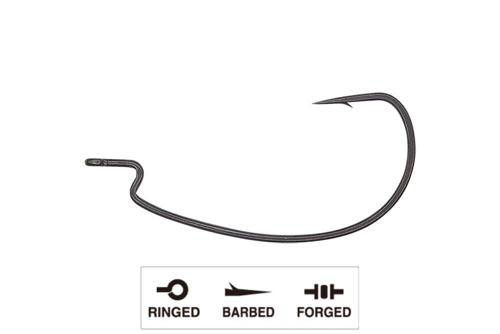 Крючки для рыбалки Hayabusa WRM956 Wide Gap Offset №6/0 4шт