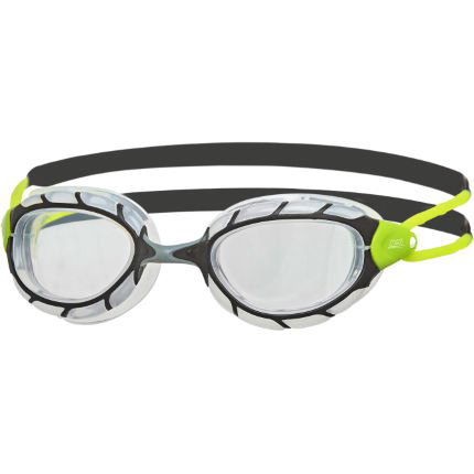 Очки для плавания Zoggs Predator Regular Fit черно-зеленые купить,NaN
