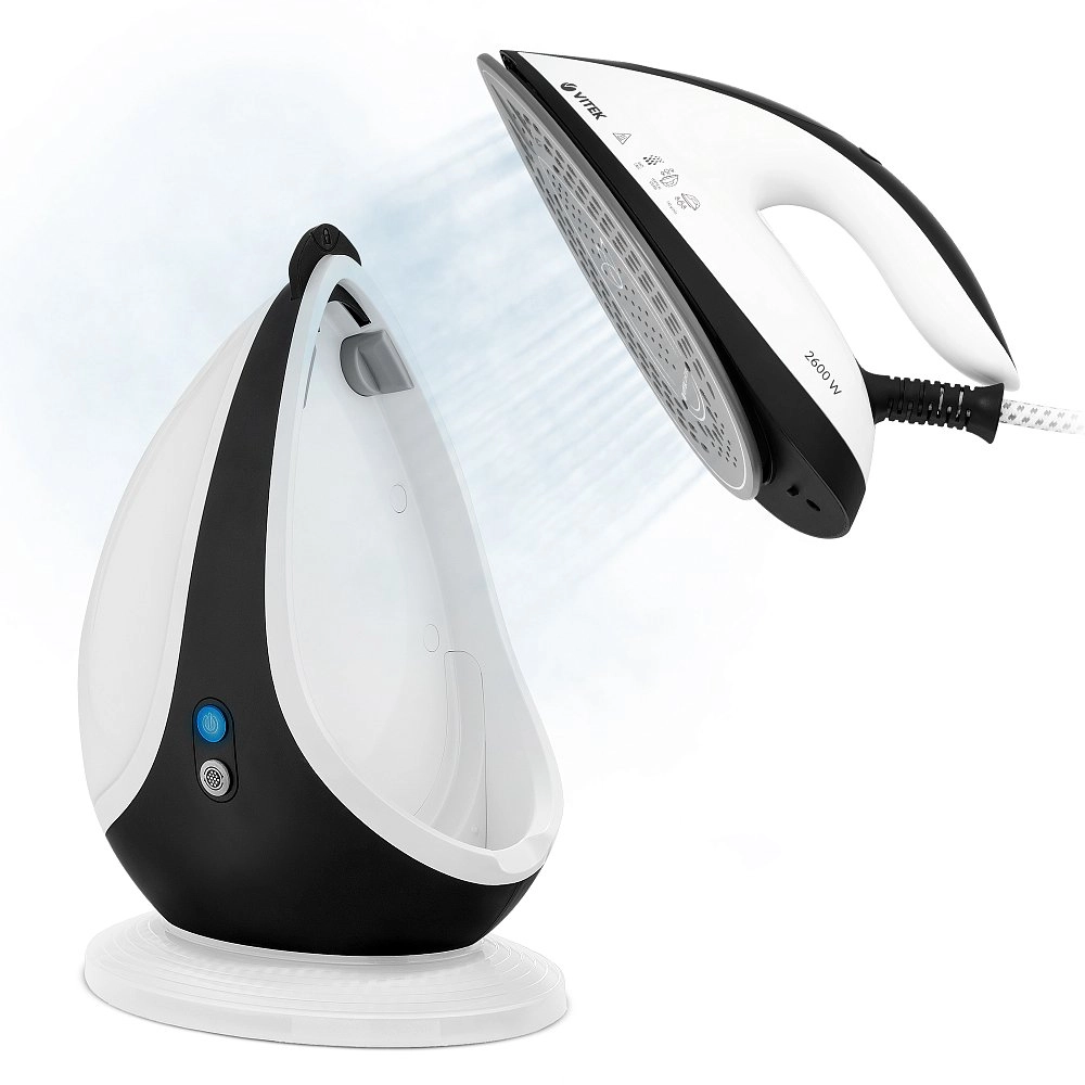 Парогенератор Vitek Metropolis VT-2431 черно-белый купить,NaN