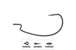 Крючки для рыбалки Hayabusa WRM956 Wide Gap Offset №6/0 4шт