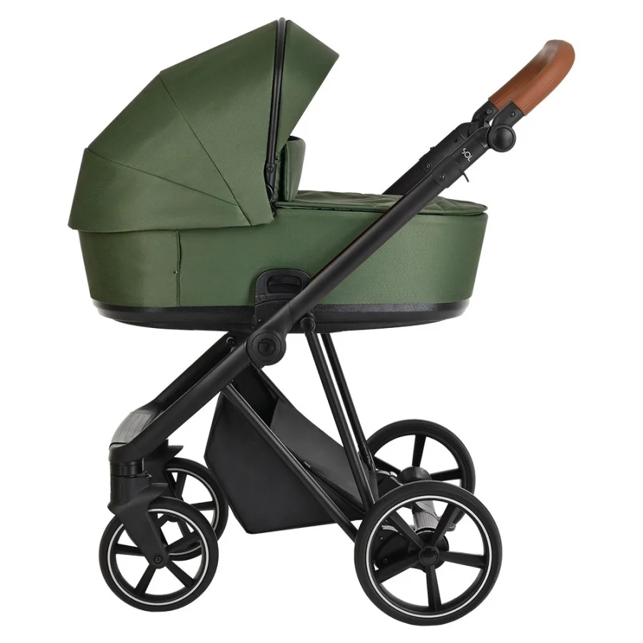 Коляска 2 в 1 Roan Sol Boho Green/Black купить,NaN