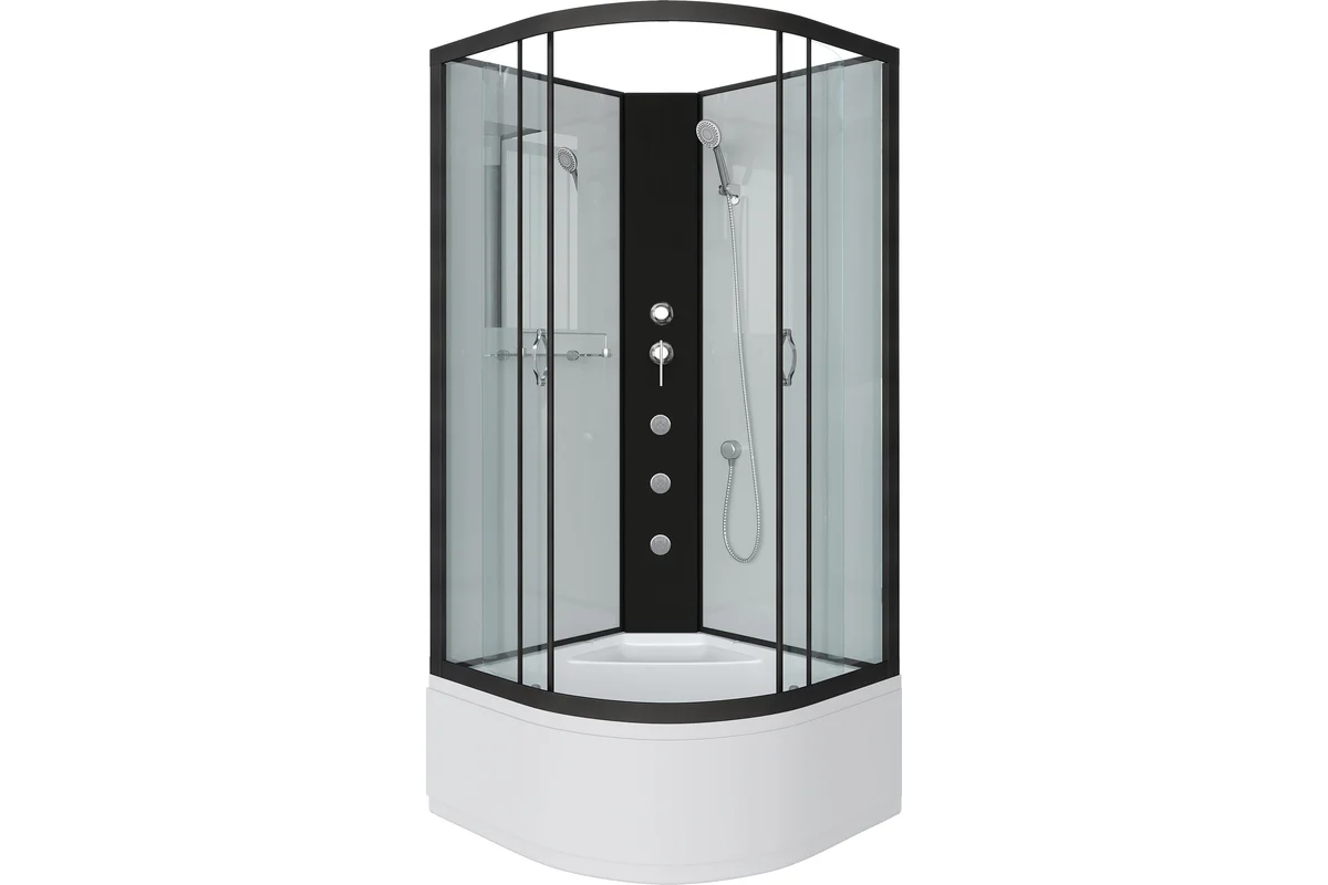Душевая кабина Niagara NG-6709-14BKG 100х100х200см купить,NaN