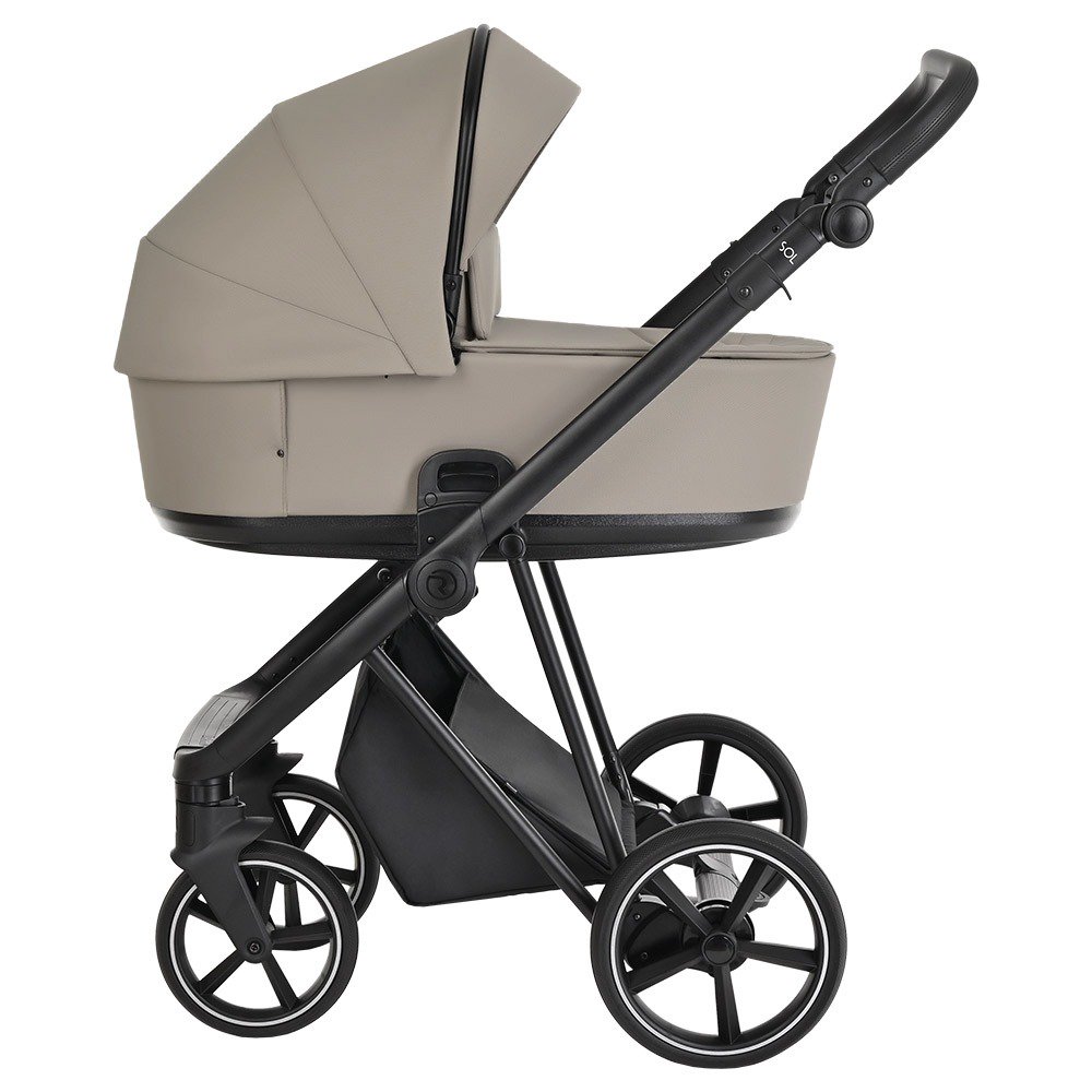 Коляска 2 в 1 Roan Sol Sesame/Black купить,NaN