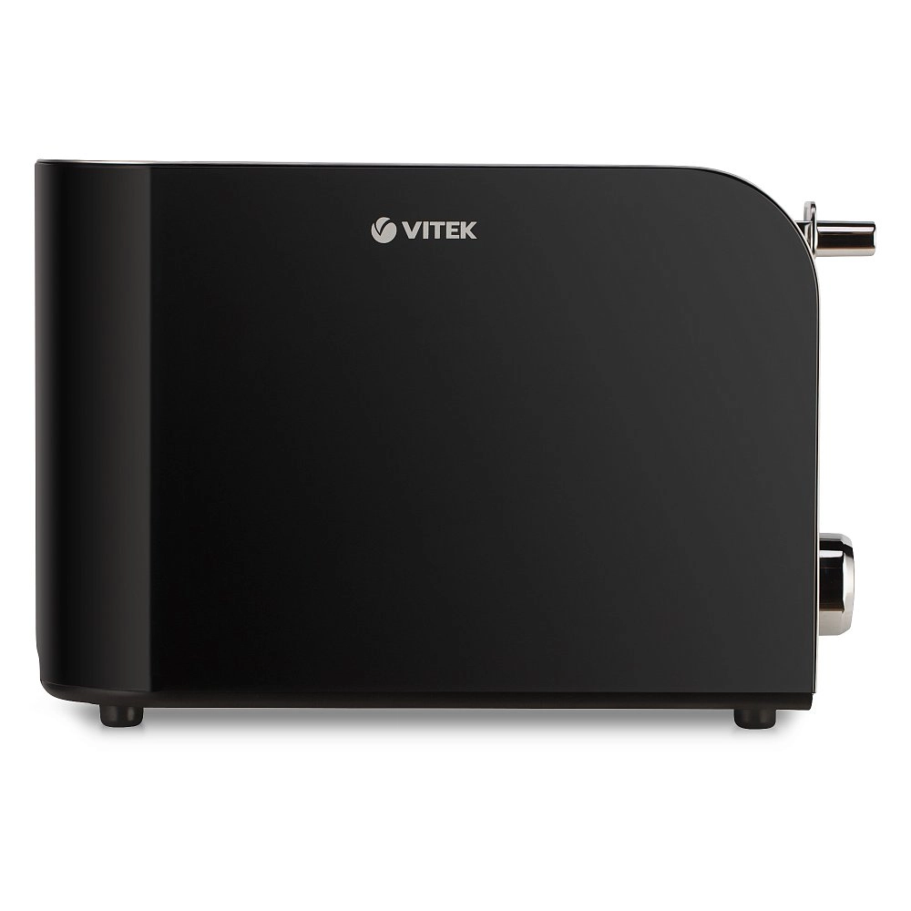 Тостер Vitek VT-1583 черно-серебристый купить,0