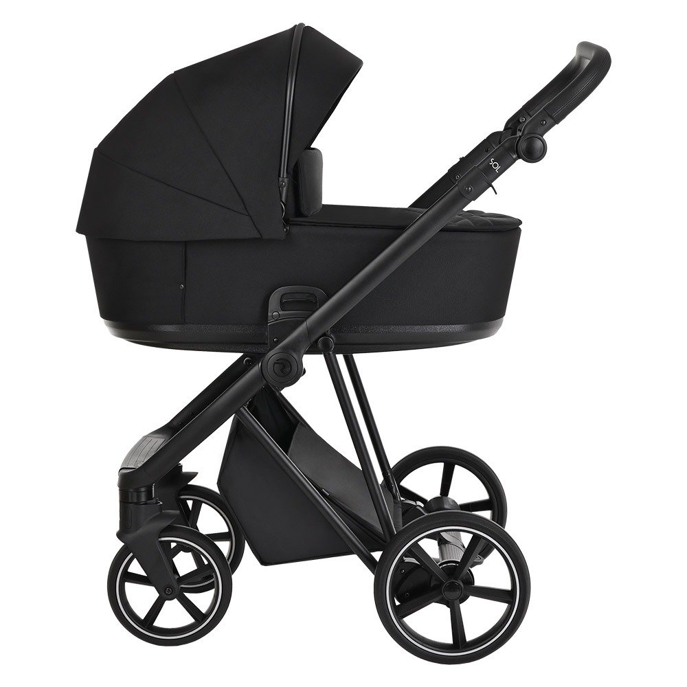 Коляска 2 в 1 Roan Sol True Black/Black купить,NaN