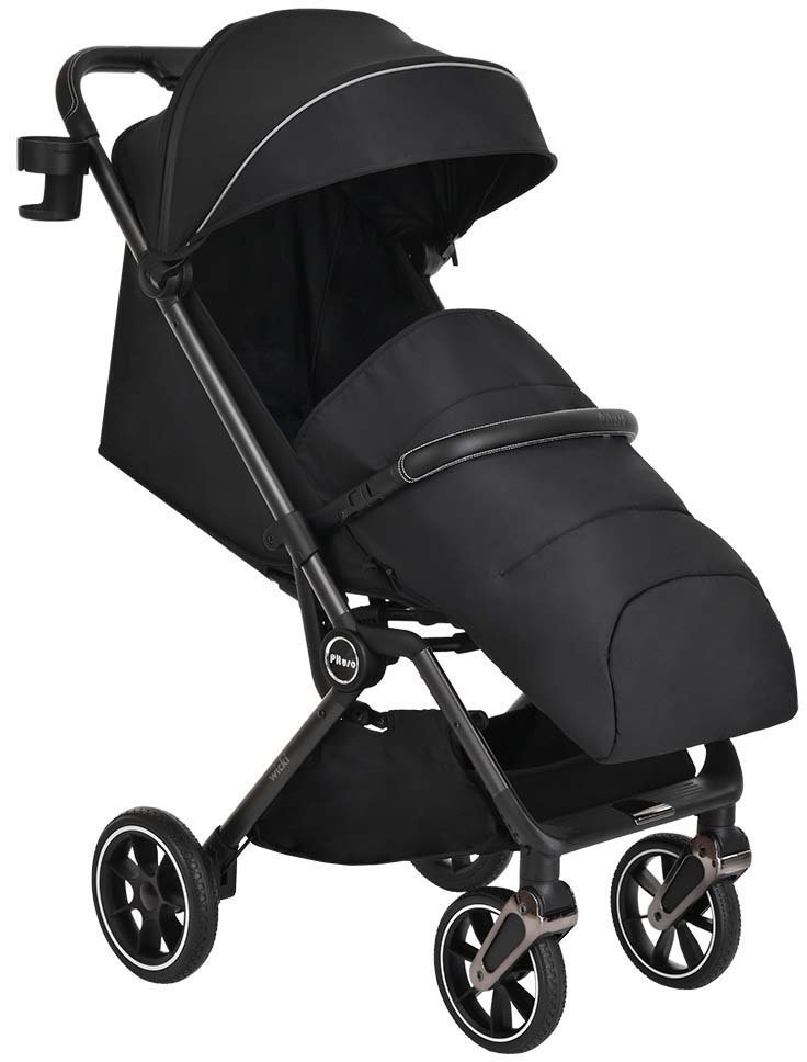 Коляска прогулочная Pituso Wicki Black купить,0