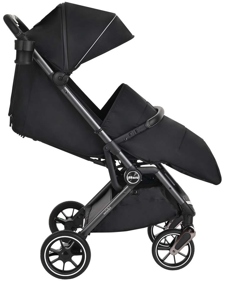 Коляска прогулочная Pituso Wicki Black купить,NaN