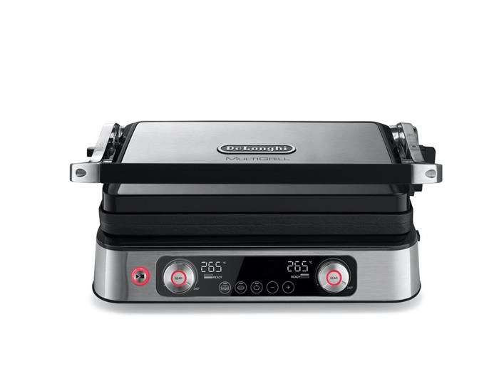 Электрогриль DeLonghi CGH1112D серебристый
