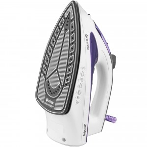 Утюг Vitek VT-8356 бело-фиолетовый  купить,0