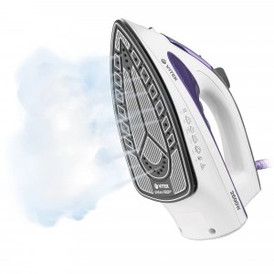 Утюг Vitek VT-8356 бело-фиолетовый  купить,0