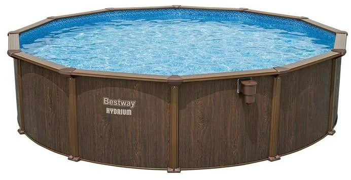 Бассейн каркасный Bestway 561CS 549 см коричневый
