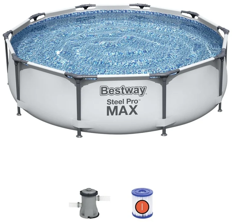 Бассейн каркасный Bestway 8276376300 305 см белый