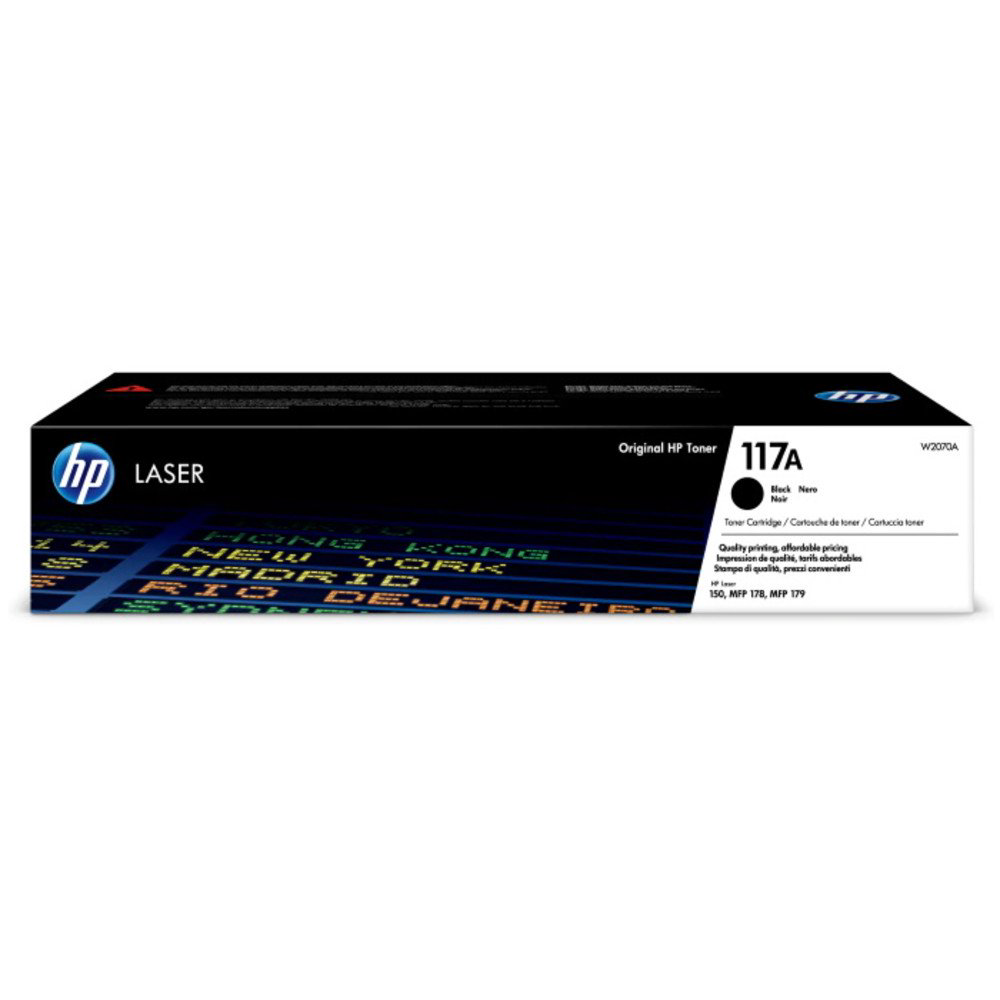 Картридж HP W2070A 117A черный