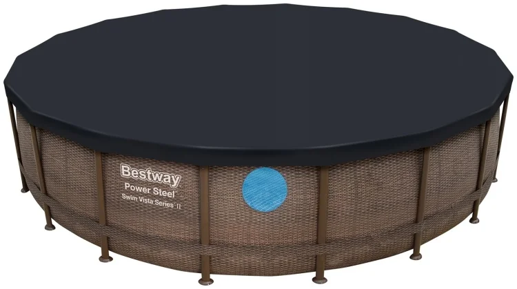 Бассейн каркасный Bestway Power Steel 56977 549 см коричневый - ForteMarket Бассейн каркасный Bestway Power Steel 56977 549 см коричневый купить,0