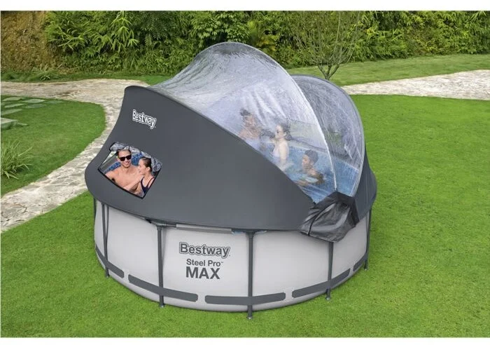 Бассейн каркасный Bestway Steel Pro Max 5619N 366 см белый купить,0