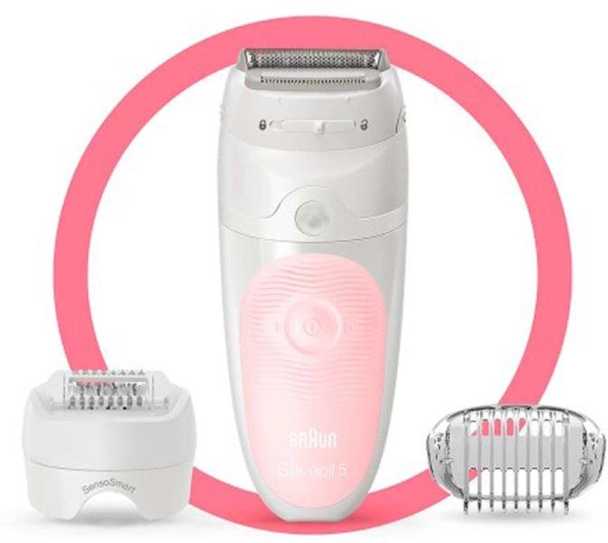 Эпилятор Braun SES5-620 розово-белый купить,NaN