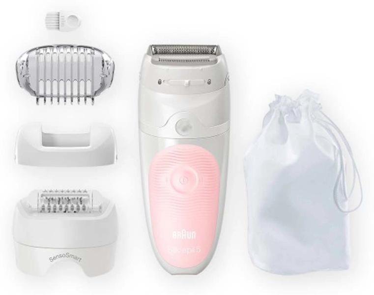Эпилятор Braun SES5-620 розово-белый купить,NaN