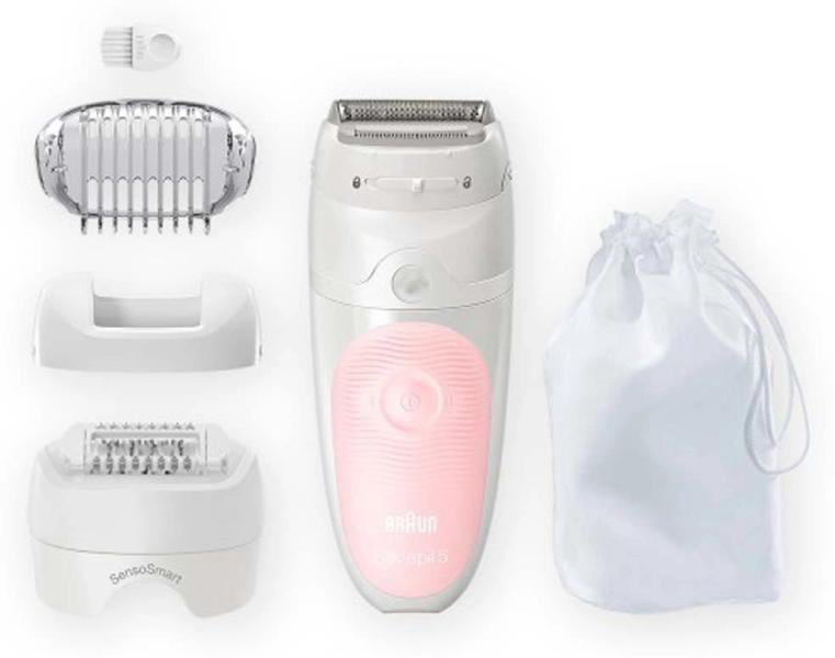 Эпилятор Braun SES5-620 розово-белый купить,NaN