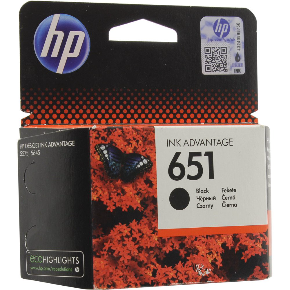 Картридж HP C2P10AE черный