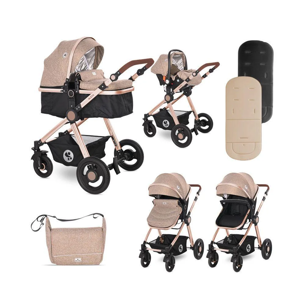 Коляска Трансформер Lorelli Lora Beige Pearl 2182 купить,NaN