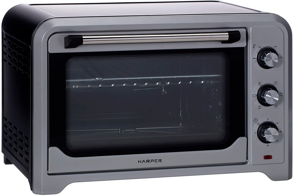 Мини-печь Harper HMO-45RC01 серебристая купить,NaN