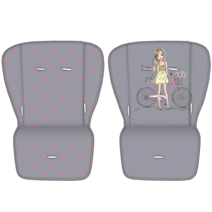 Коляска Bertoni Lorelli Aero Girl 1740 розовая купить,NaN