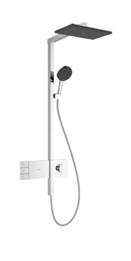 Душевая система с термостатом для душа Hansgrohe Raindance Alive Q Showerpipe 210/340 24591000 купить,1467261