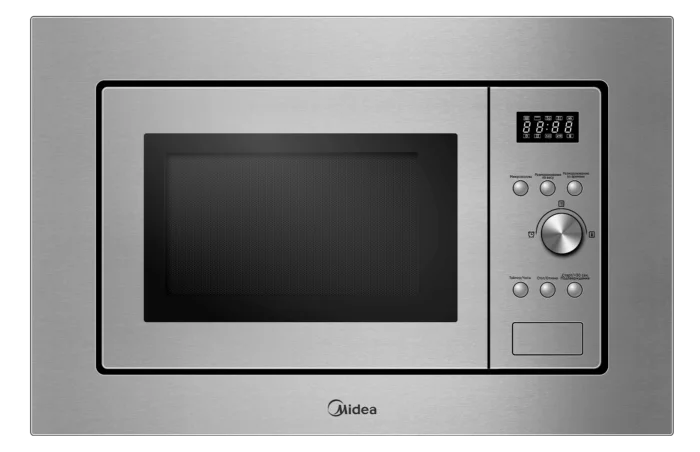 Микроволновая печь Midea AM720A7T-SS серебристая купить,NaN