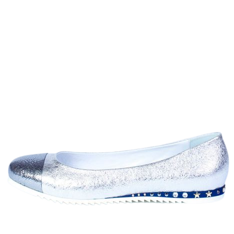 Балетки Gilda Tonelli 741 SGOC.C.FUCILE silver 37.5  купить,NaN