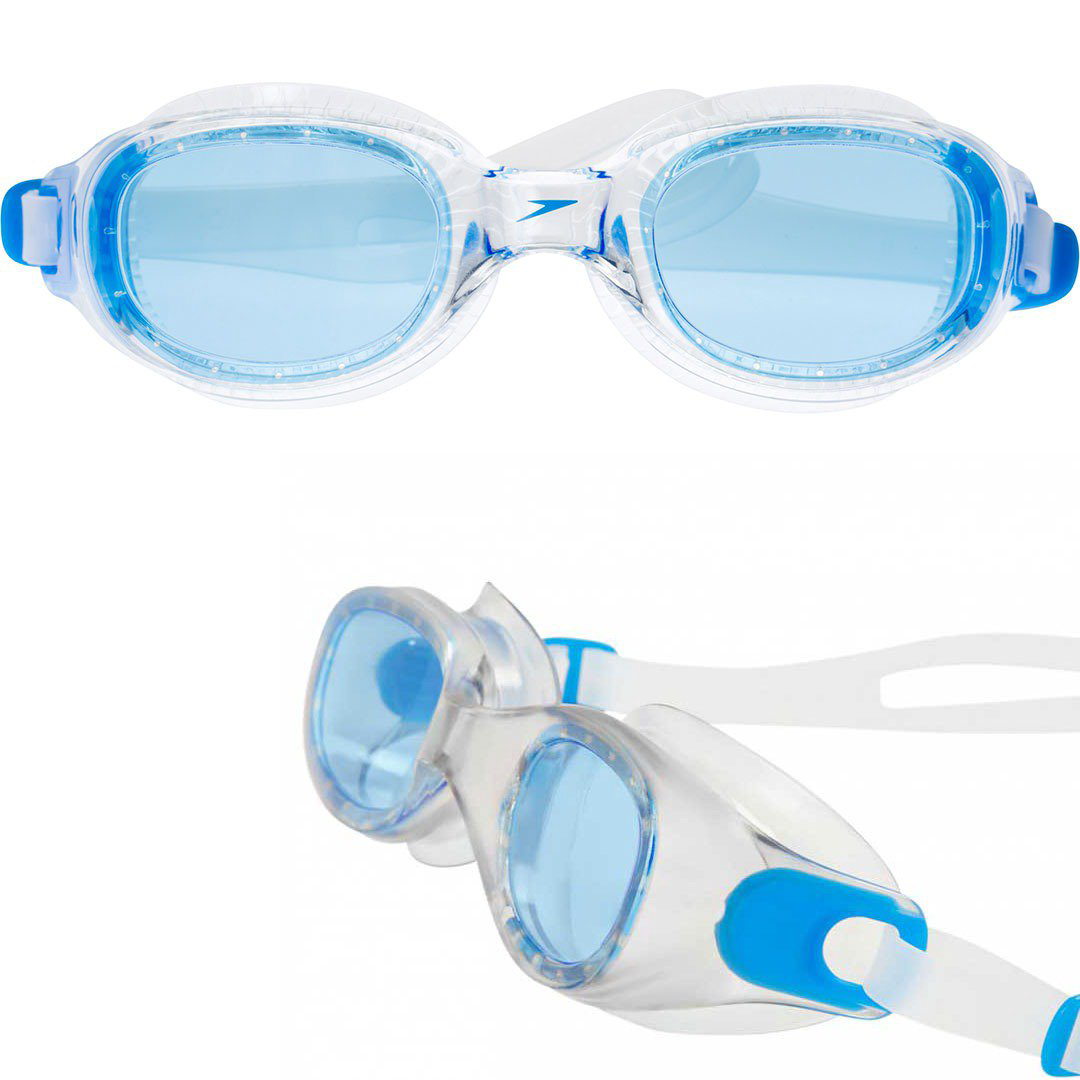 Очки для плавания Speedo Futura classic one size синие купить,NaN