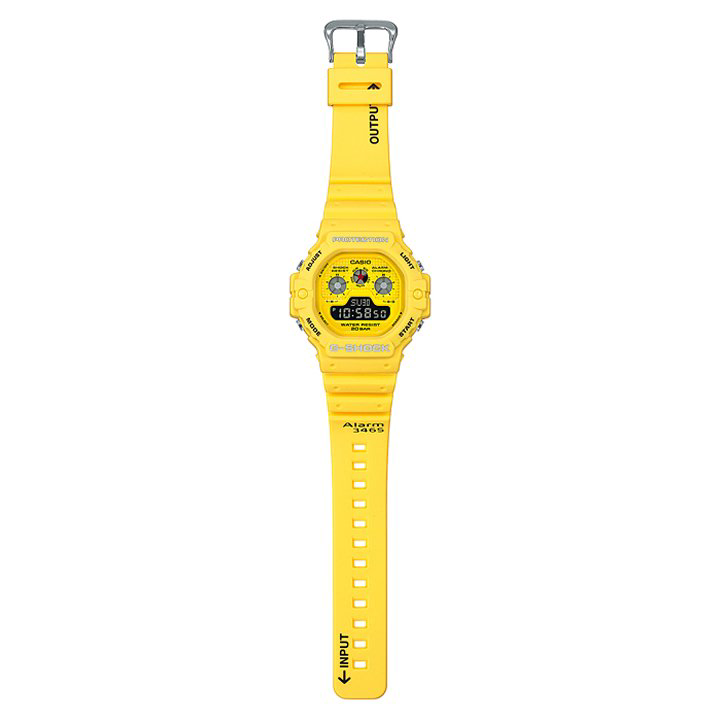 Часы Casio DW-5900RS-9ER желтые