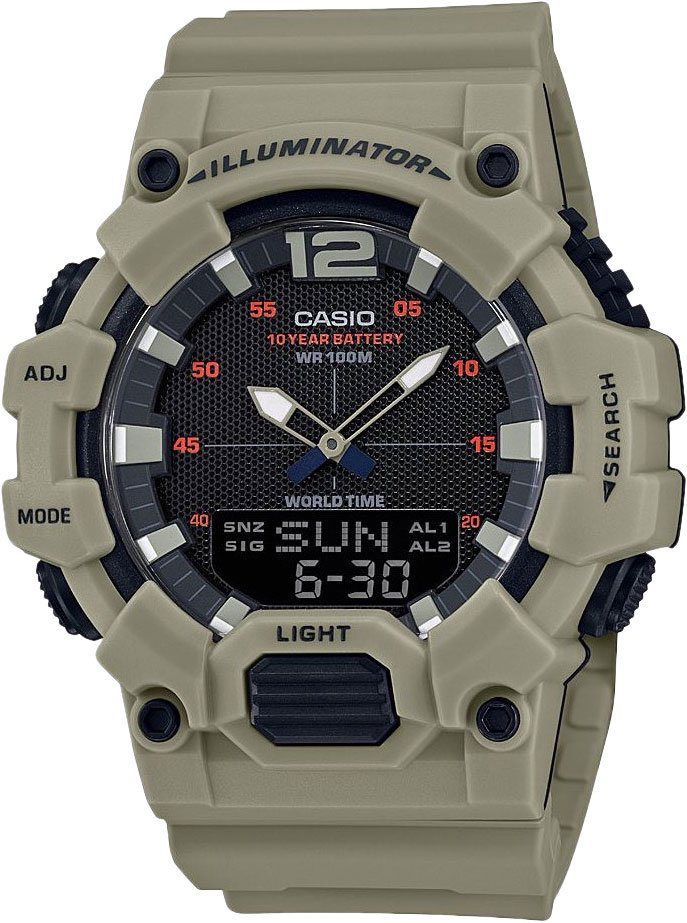 Часы Casio HDC-700-3A3 серые купить,NaN
