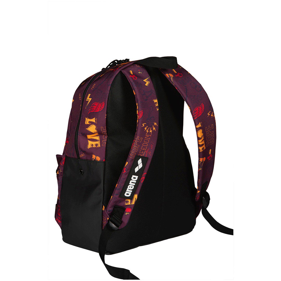 Рюкзак Arena Team allover 30л 102 бордовый купить,NaN
