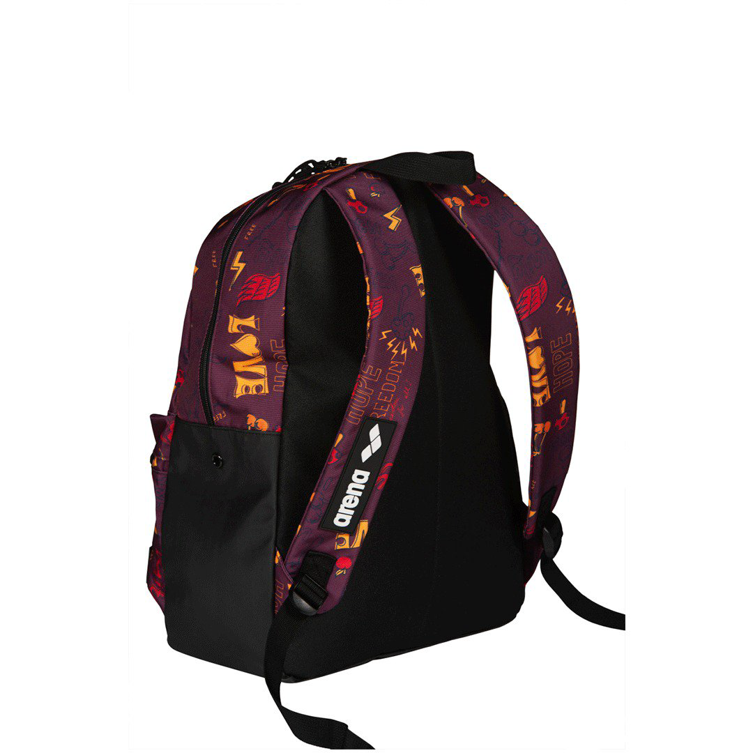 Рюкзак Arena Team allover 30л 102 бордовый купить,NaN