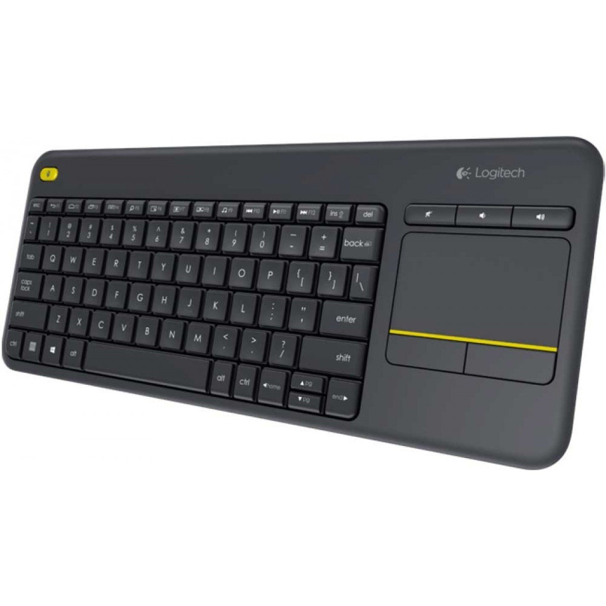 Клавиатура Logitech K400 Plus серая купить,0