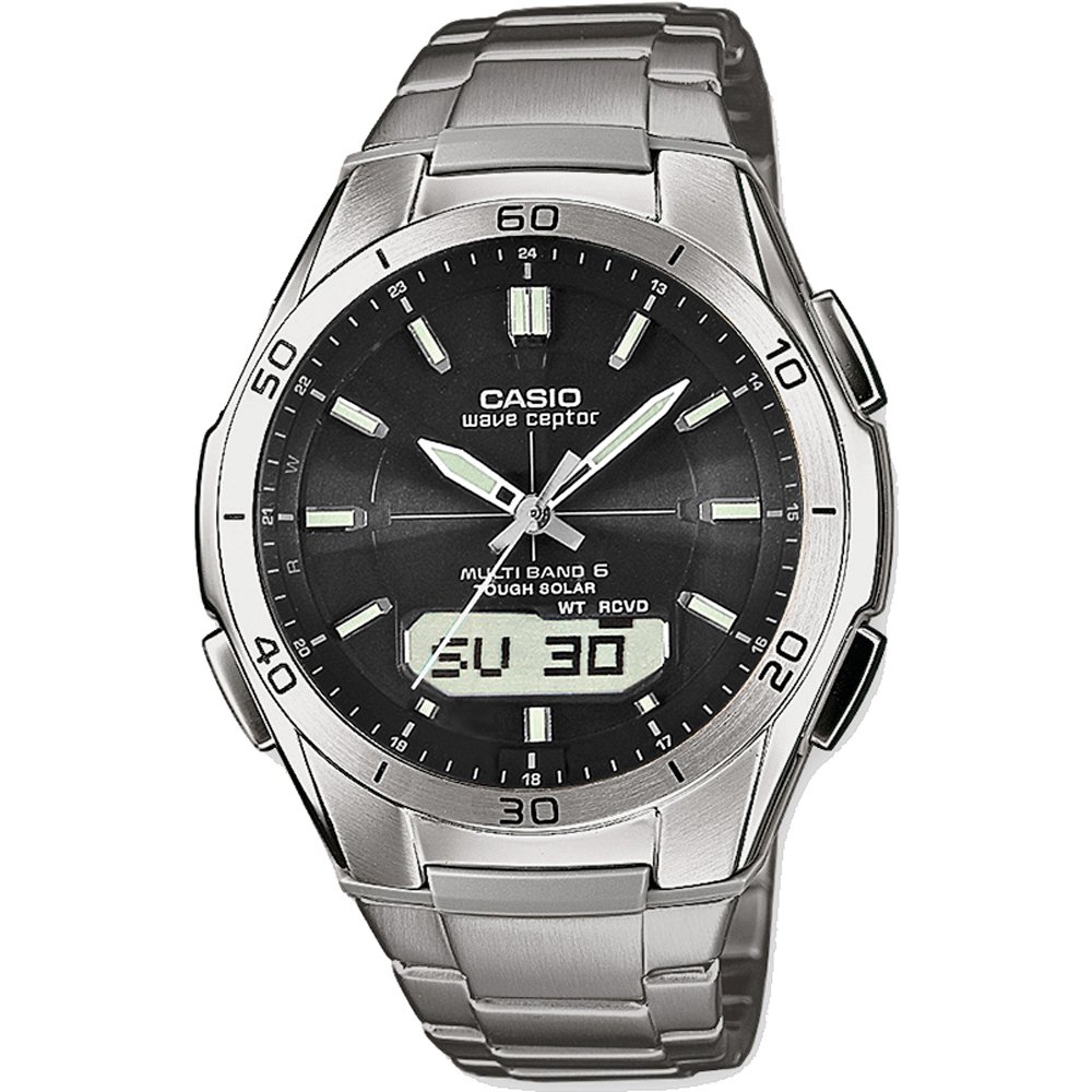 Часы Casio LCW-M100DSE-1A серебристые 