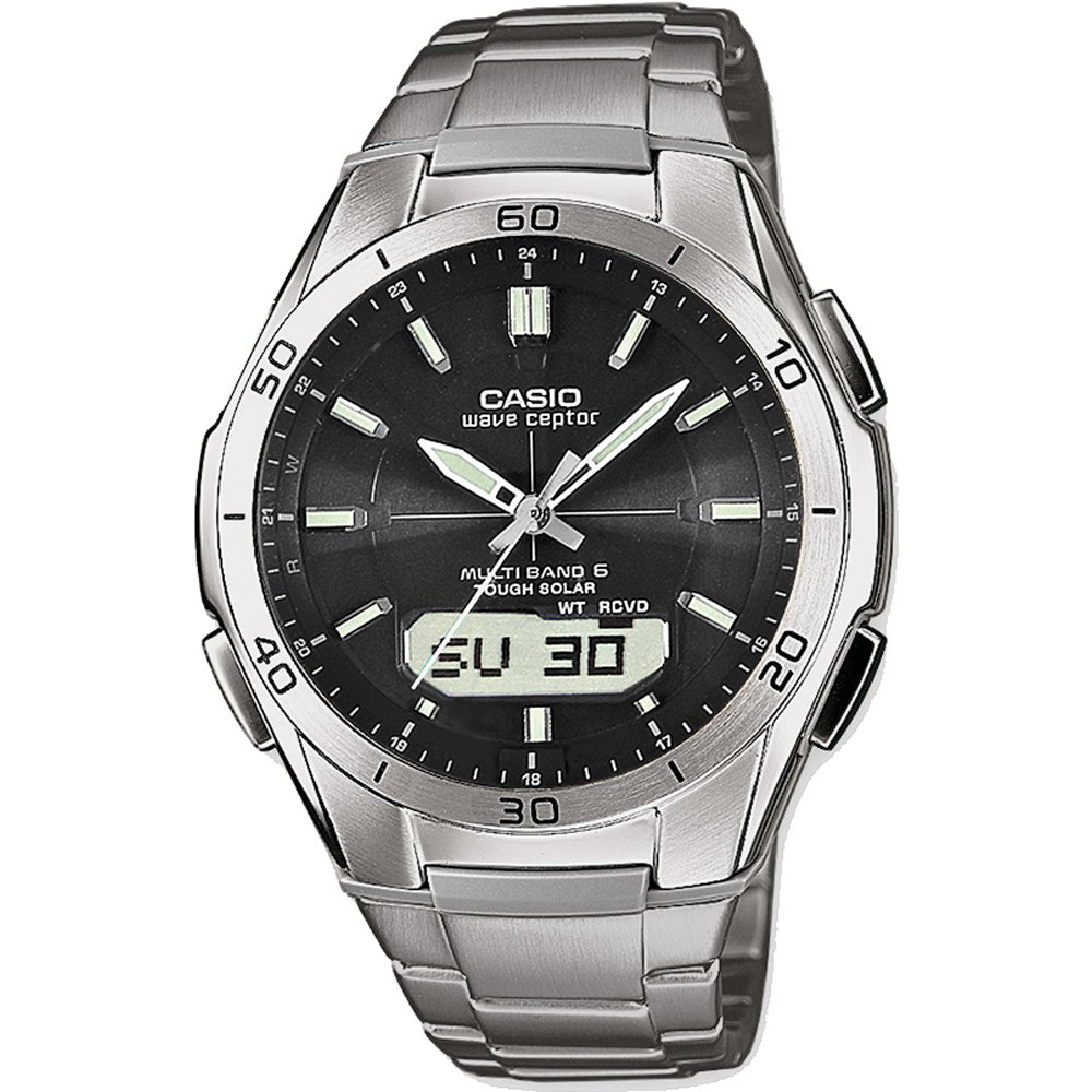 Часы Casio LCW-M100DSE-1A серебристые 