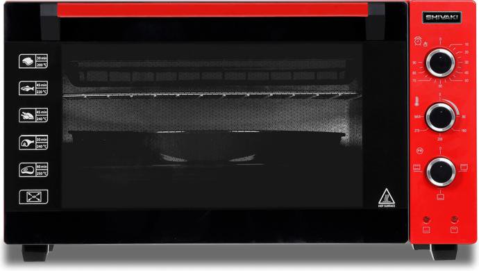  Мини-печь Shivaki MD 4218 E красная