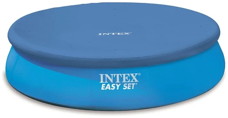 Тент для бассейна Intex Easy Set 28021 305x305см синий купить,NaN