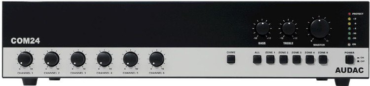 Микшер-усилитель Audac COM24MK2 черный