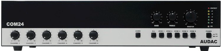 Микшер-усилитель Audac COM24MK2 черный купить,NaN