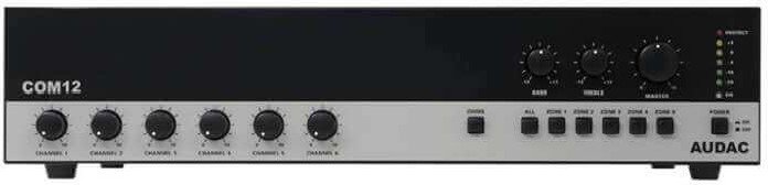 Микшер-усилитель Audac COM12MK2 черный